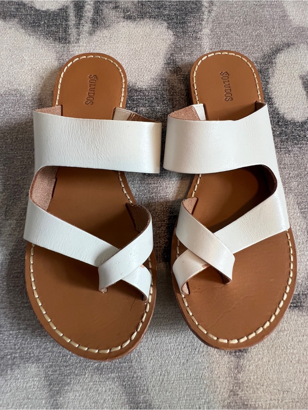 SOLUDOS Leather Sandals 7.5
